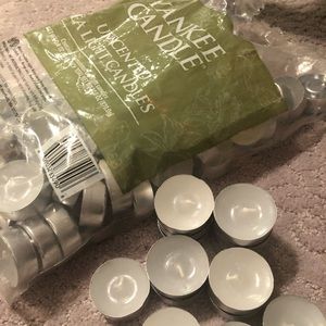 Yankee tealight candles (pack of 50)